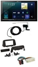 Автомагнитола для Hyundai Kona (с 2018) Pioneer 2DIN, DAB, USB, MP3, Bluetooth