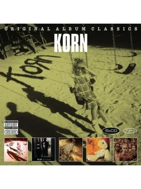 KORN - Original Album Classics (Korn / Life Is Peachy / Follow The Leader / Issues / Untouchables) (5CD)