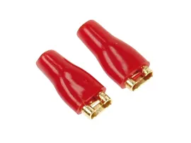 ACV Flachsteckhülsen 4,8 mm rot, 50 Stück - 30.4548-02