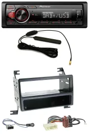 Автомагнитола для Nissan Juke (J15, 2010–2014) Pioneer 1DIN DAB USB AUX MP3