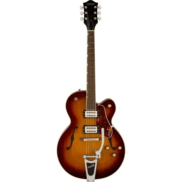 Электрогитара полуакустическая Gretsch G2420T Streamliner Hollow Body Single-Cut with Bigsby, Havana Burst