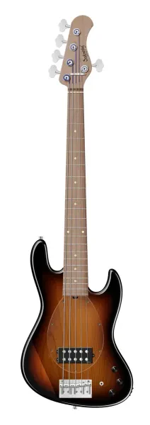 SADOWSKY 21-Fret Vintage M Bass, Roasted Maple FB, 5-String - Tobacco Sunburst T