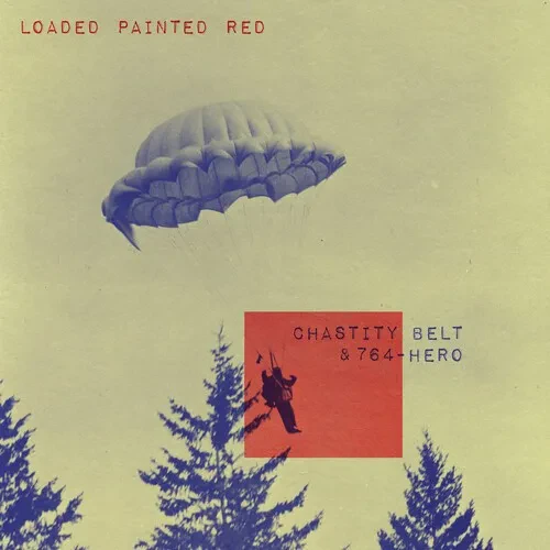 Виниловая пластинка Chastity Belt – Loaded Painted Red (7", фиолетовый, релиз 2025)