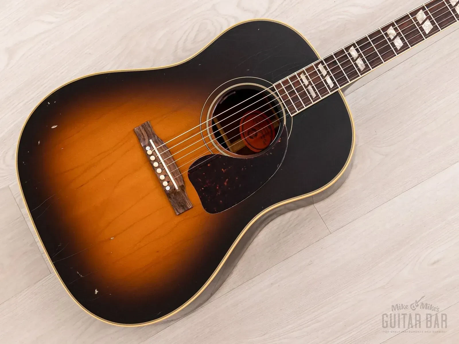 Б/У акустическая гитара Gibson Hank Williams Jr. Southern Jumbo Limited Edition 1997 с кейсом