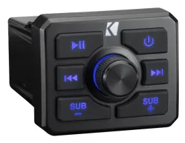Kicker 51KBTRC Powersports Bluetooth Audio Receiver and Controller