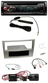 Автомагнитола для Opel Corsa D Pioneer USB DAB Bluetooth CD цвет Satin Stone