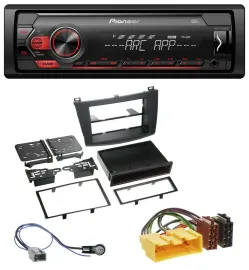 Автомагнитола для Mazda 3 Pioneer 1 DIN, DAB, USB, AUX