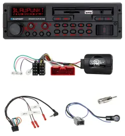 Blaupunkt SD Lenkrad USB Bluetooth DAB Autoradio für Mazda 2 Typ DY 2003-2007