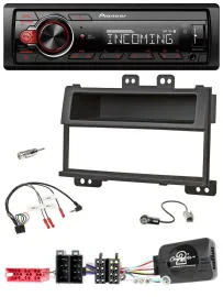 Автомагнитола Pioneer Bluetooth USB DAB, для Hyundai i20 (2009–2011), с поддержкой кнопок на руле, черный