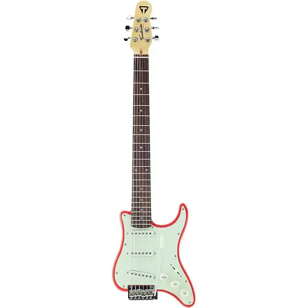 Электрогитара Traveler Guitar Travelcaster Deluxe Fiesta Red