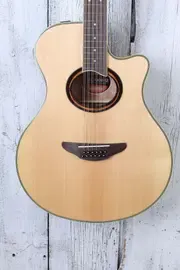 Гитара Yamaha APX700II 12 String Thinline Cutaway Acoustic Electric Guitar Natural