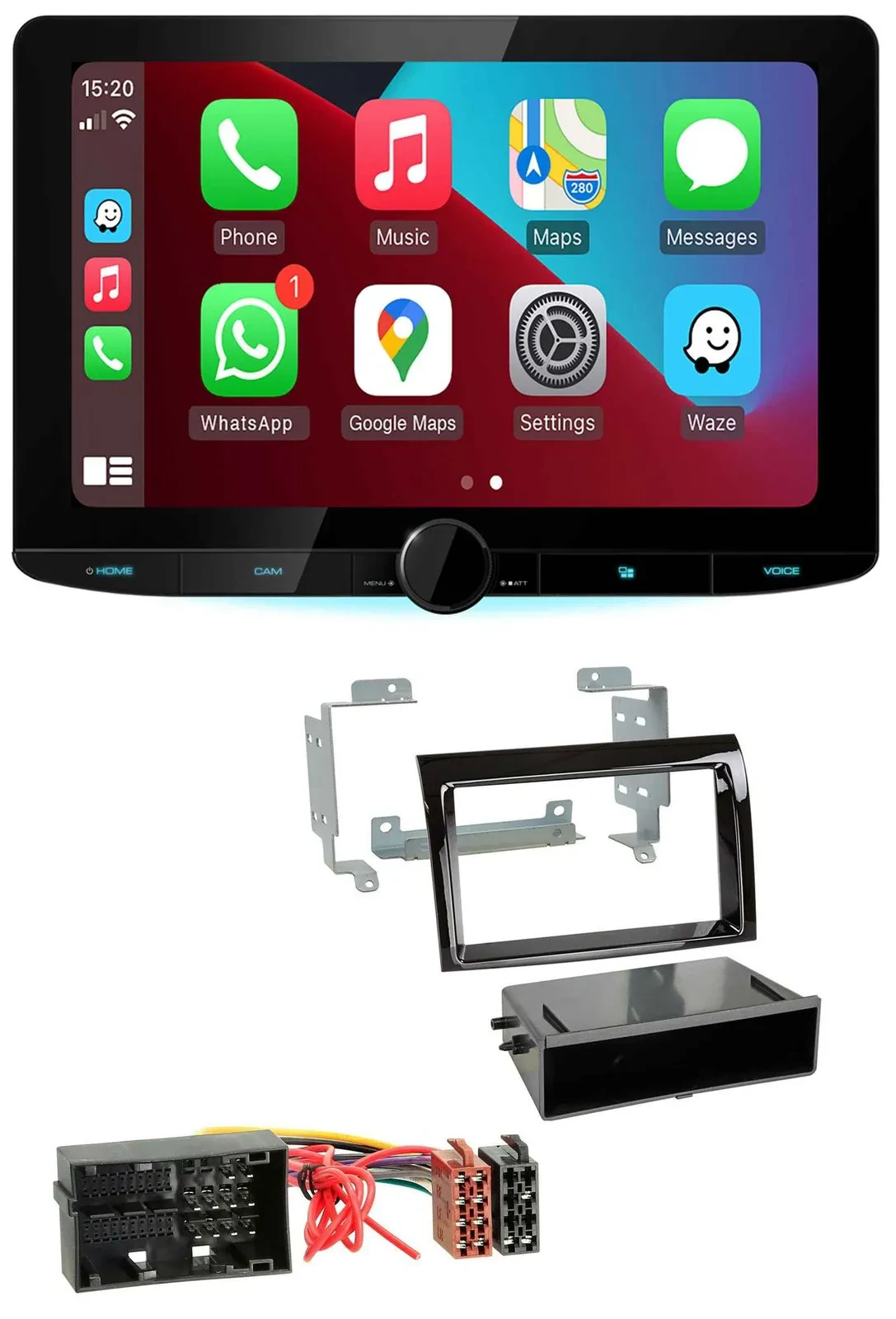 Kenwood MP3 USB DAB Bluetooth Autoradio für Citroen Jumper Fiat Ducato 14-21 pia