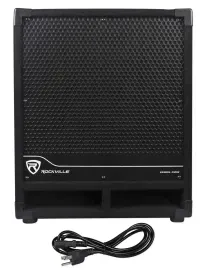 New Rockville RBG12S Bass Gig 12" 1400 Watt Active Powered PA Subwoofer DJ/Pro