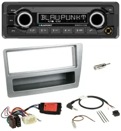 Blaupunkt Bluetooth DAB Lenkrad USB Autoradio für Honda Civic 2004-2006 silber