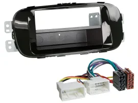 Einbauset DIN Autoradio für Kia Soul PS ab 14 piano-schwarz