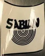 Наклейка SABIAN BDSTICKER / W