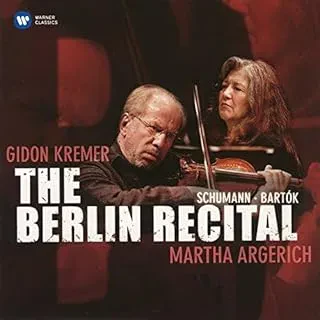 GIDON KREMER / MARTHA ARGERICH - Schumann - Bartok: The Berlin Recital (2CD, Japan)