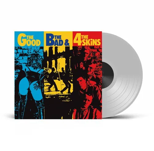 Виниловая пластинка 4 Skins - Good, The Bad & The Ugly [New Vinyl LP] Clear Vinyl, UK - Import
