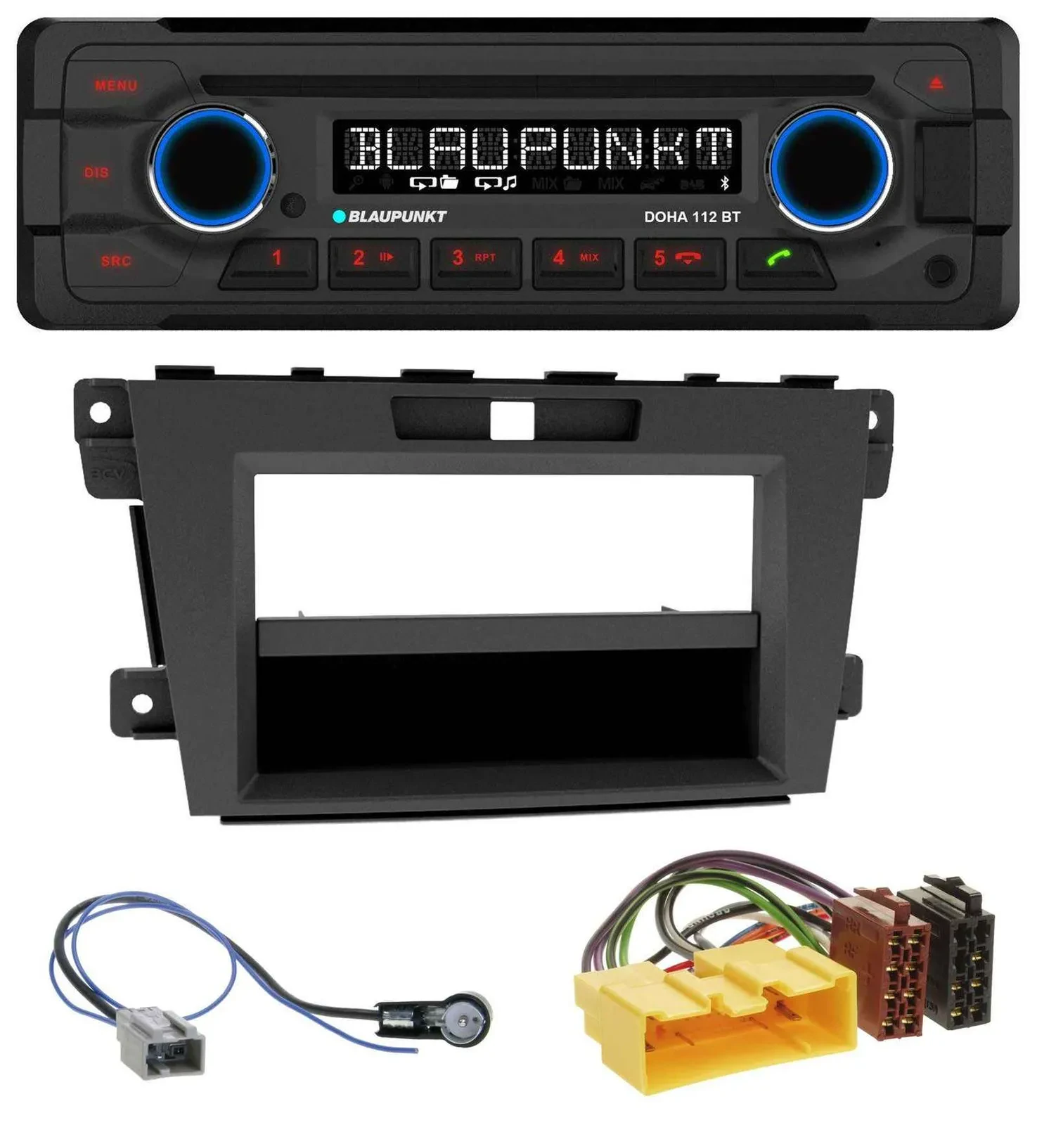 Автомагнитола для Mazda CX-7 (2009–2013) Blaupunkt CD, MP3, Bluetooth, USB, AUX