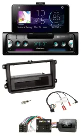 Pioneer USB Lenkrad Bluetooth DAB Autoradio für Skoda Fabia 5J 2007-2014