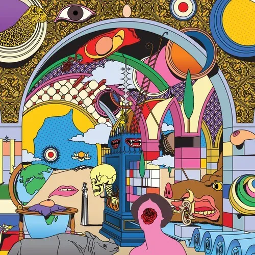 Виниловая пластинка STRFKR - Parallel Realms - Violet & Cobalt Blue [New Vinyl LP] Explicit, Violet,