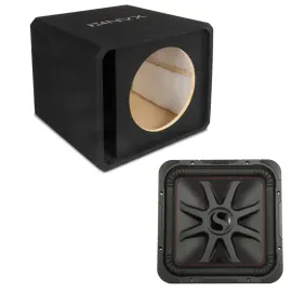 Сабвуфер пассивный NVX NE151P_45L7R154 15", слот-порт, 3/4" MDF, с сабвуфером Solo-Baric