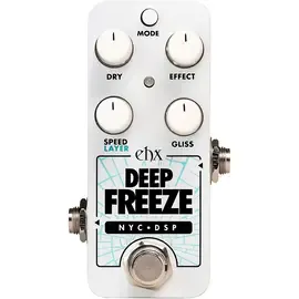Педаль эффектов для электрогитары Electro-Harmonix Deep Freeze Sound Retainer Effects Pedal White