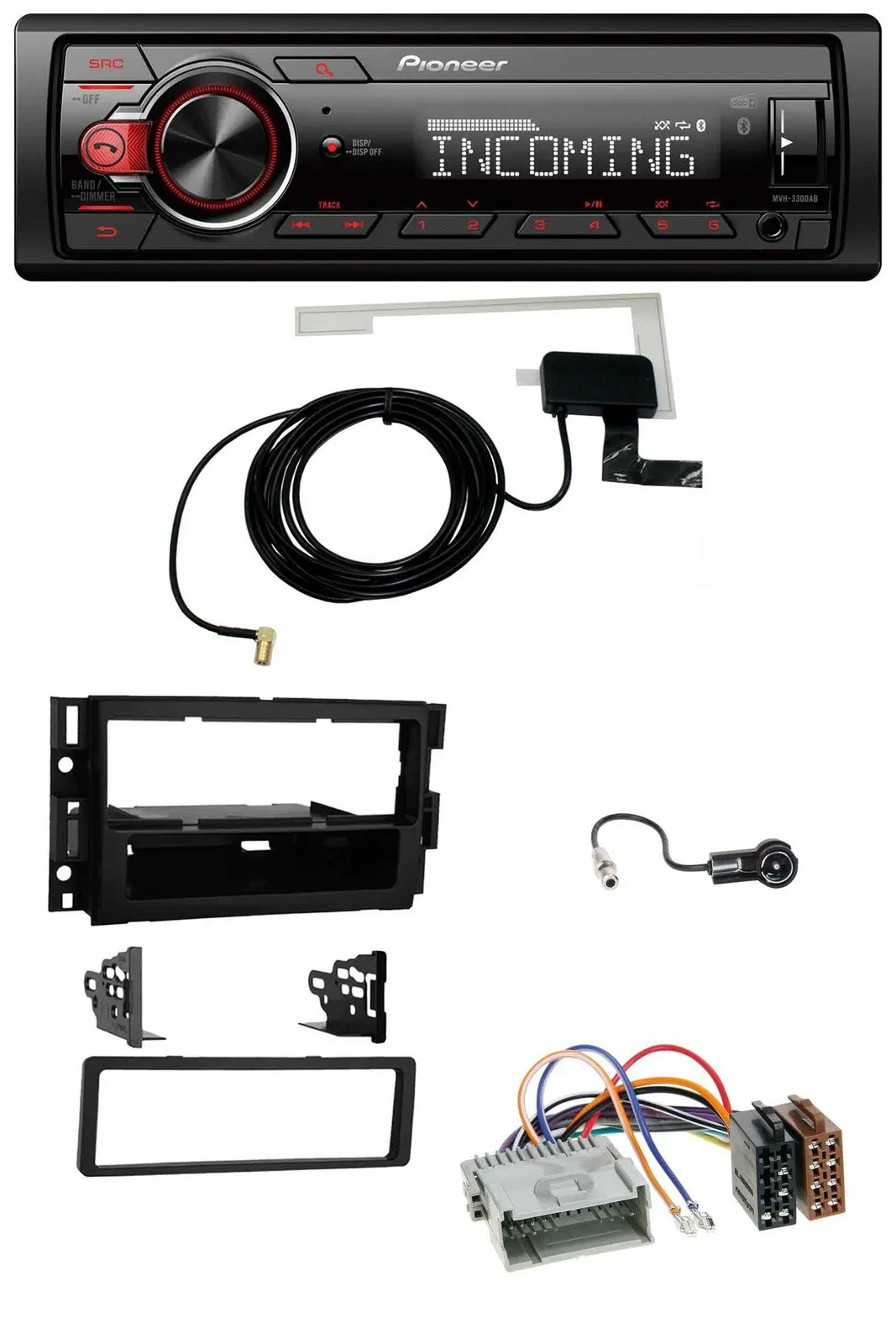 Pioneer MP3 AUX CD DAB USB Autoradio für Buick Enclave 2008-2012 Lucerne 2006-20