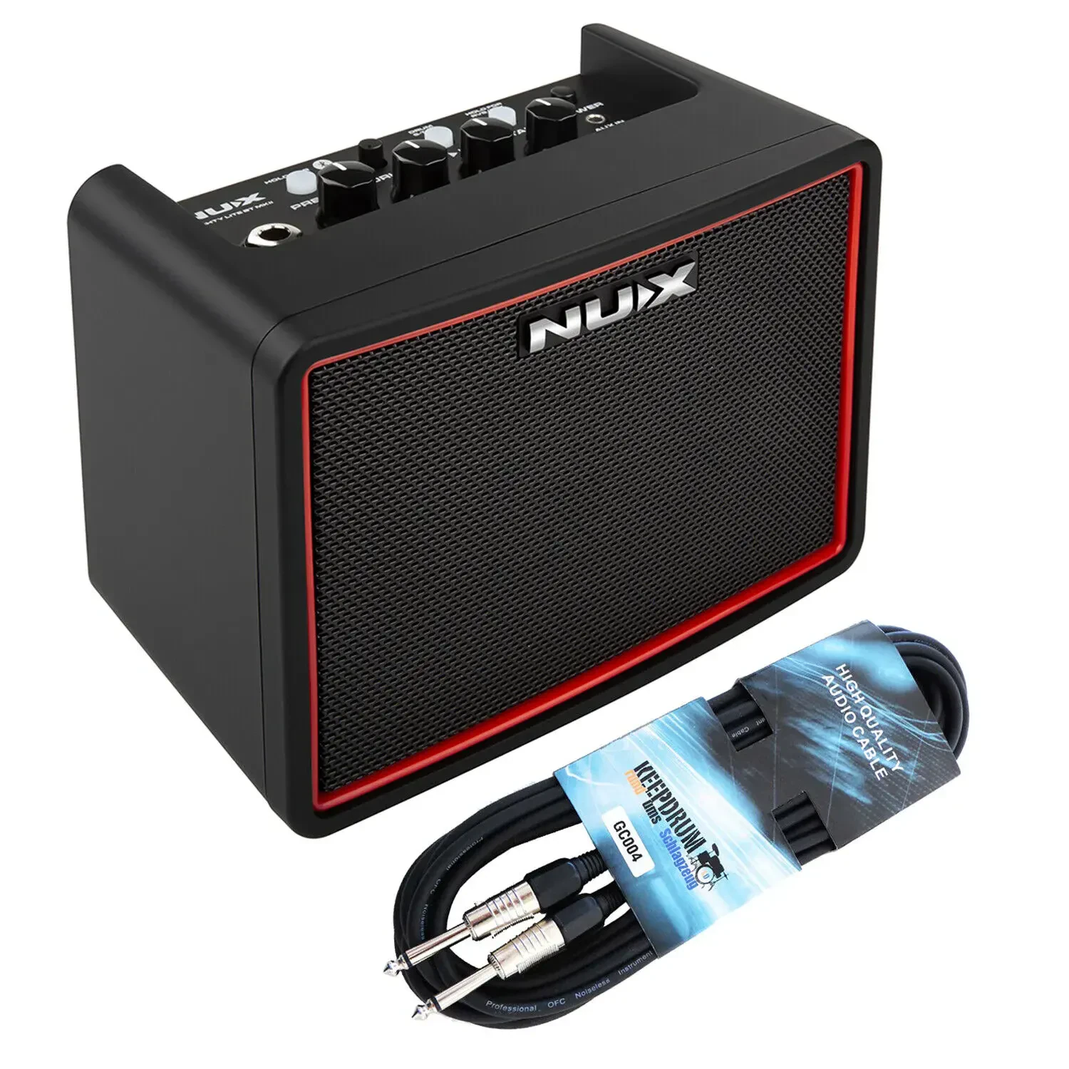 Комбоусилитель для электрогитары NUX Mighty Lite BT MKII Bluetooth, моделирующий, с кабелем jack
