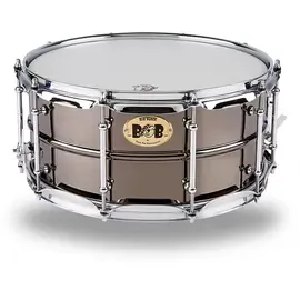 Малый барабан Pork Pie Big Black Brass Snare Drum Black 14x6.5