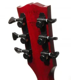 Hipshot BLACK 3+3 GripLock Open-Gear Locking Guitar Machines 3x3 Tuners w/ UMP