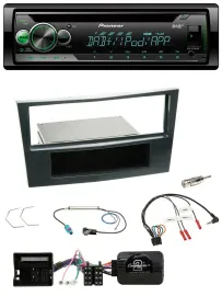 Автомагнитола Pioneer CD/USB/MP3, DAB, для Opel Corsa D (2006–2008), черный Stealth