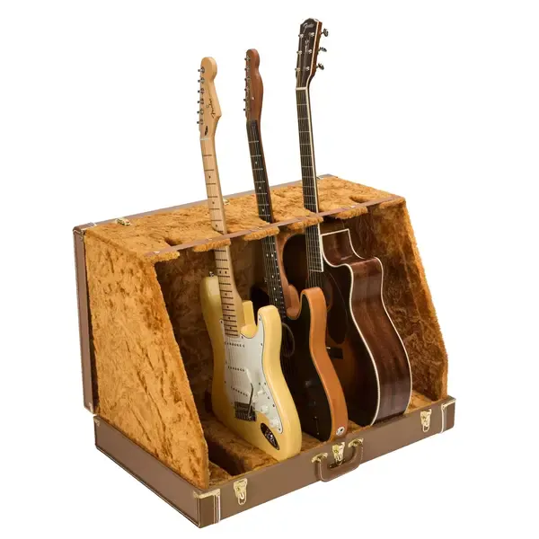 Стойка для гитары Fender Classic Series 5 Guitar Case Stand, Brown
