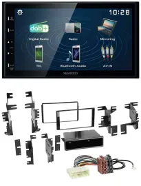 Автомагнитола Kenwood 2 DIN Bluetooth USB DAB MP3