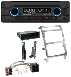 Blaupunkt AUX MP3 CD Bluetooth USB Autoradio für Hyundai ix55 (2009-2012) silber
