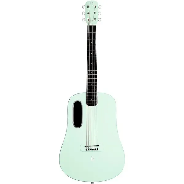 Электроакустическая гитара LAVA MUSIC Blue Lava Touch Acoustic-Electric Guitar W/Airflow Bag Aqua Mnt Green