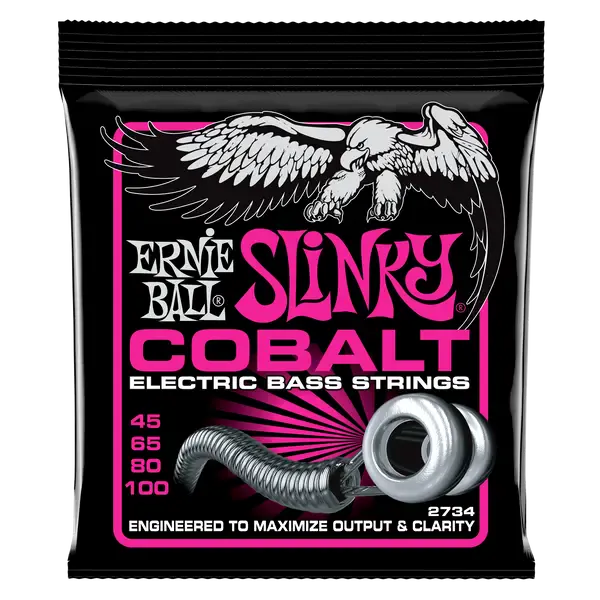 Струны для бас-гитары Ernie Ball 2734 45-100