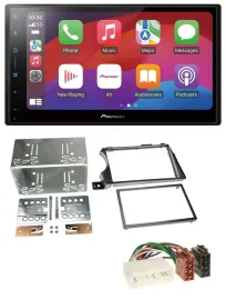 Pioneer DAB USB MP3 Bluetooth 2DIN Autoradio für SSangYong Actyon Kyron 2006-201