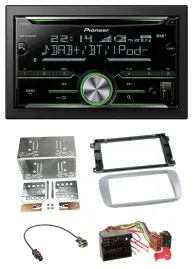 Pioneer Bluetooth MP3 DAB 2DIN USB CD Autoradio für Ford Mondeo 2007-2014 S-Max