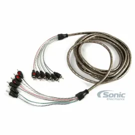 Belva BBIC65 16.40 feet 6-Channel RCA Audio Interconnect Cable