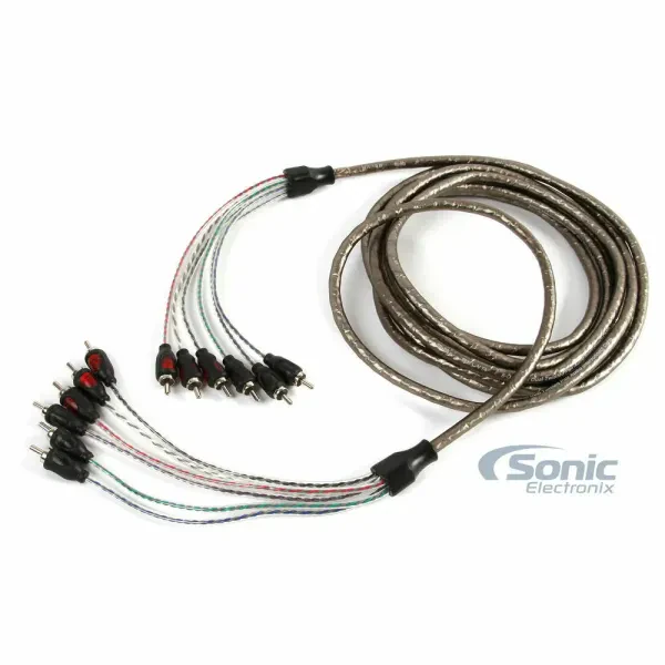 Belva BBIC65 16.40 feet 6-Channel RCA Audio Interconnect Cable
