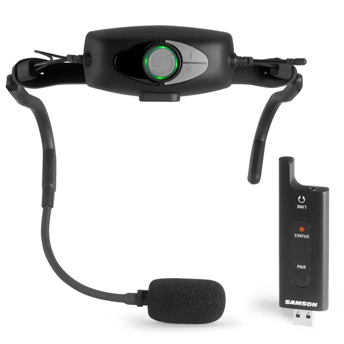 Б/У Микрофонная радиосистема для фитнеса Samson AirLine XD Fitness SWXPD2AHD 2.4 GHz USB с гарнитурой Qe