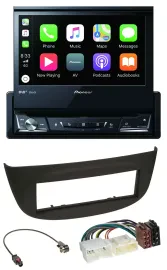 Pioneer DVD Bluetooth DAB USB MP3 Autoradio für Renault Twingo ab 2012 schwarz
