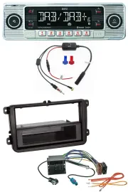 Dietz DAB USB MP3 Bluetooth Autoradio für VW Passat 05-10 Polo 09-14 Scirocco ab