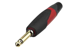 Разъем кабельный Neutrik NP2XX-SILENT Jack 6.3мм TS (моно) с выключателем
