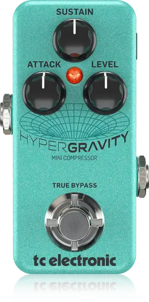 Педаль эффектов для электрогитары TC Electronic Hypergravity Mini Compressor