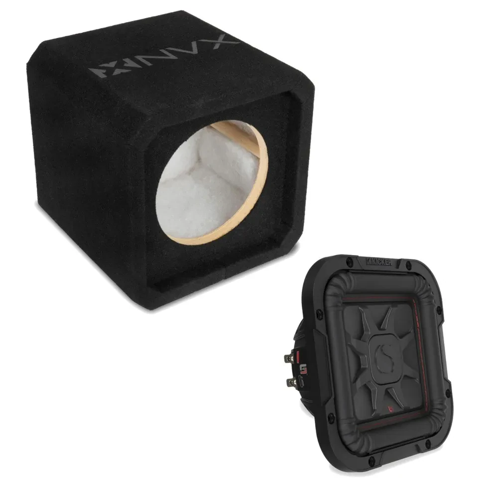 Сабвуфер в корпусе NVX NE81S 1x8", закрытый корпус, 3/4" MDF, малоглубинный