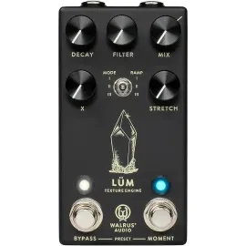 Walrus Audio Lum Texture Engine Reverb Pedal  Black