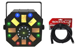 Светодиодный прибор Chauvet DJ Swarm Wash FX ILS RGBAW+UV LED DMX с кабелем