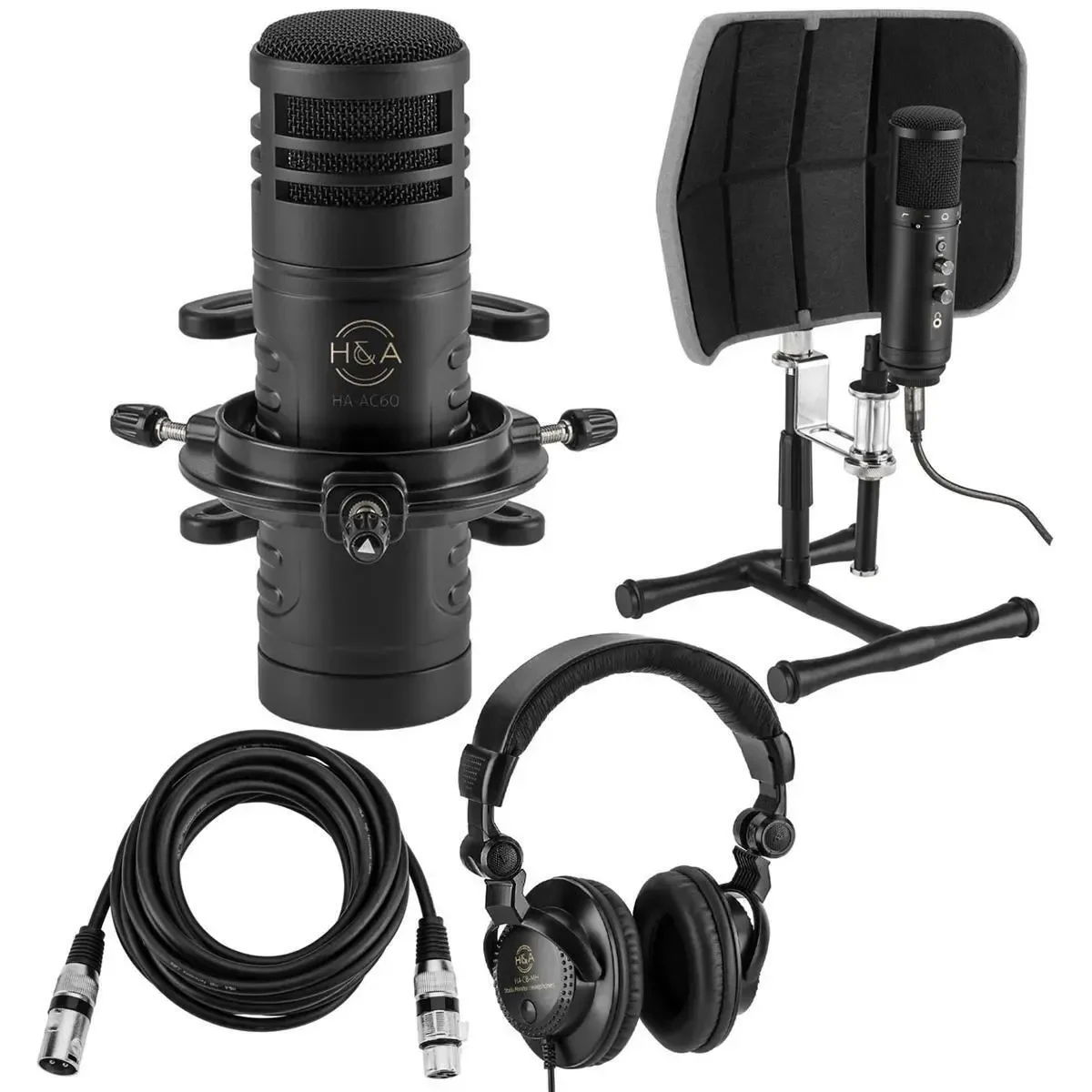 Комплект для подкастов H&A HA-AC60 C